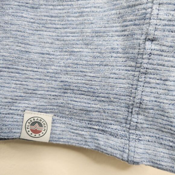 NEW Flag & Anthem Mens Short Sleeve Striped 3 Button Cotton Henley Tee XXL - Picture 5 of 7